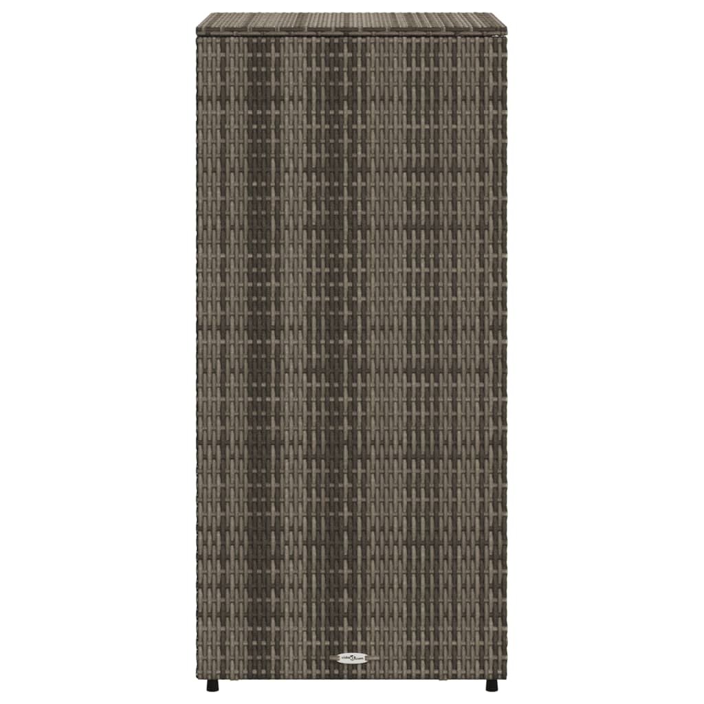 Garden Storage Cabinet 50x55x115 cm Poly Rattan , storage cabinet , eligant,Furniture -,Home & Garden -,Modern Design,new-305021,Outdoor Furniture -,Outdoor Storage Boxes