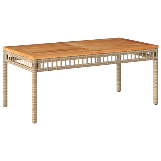 Garden Lounge 4 Piece Set with Cushions Mix  Poly Rattan