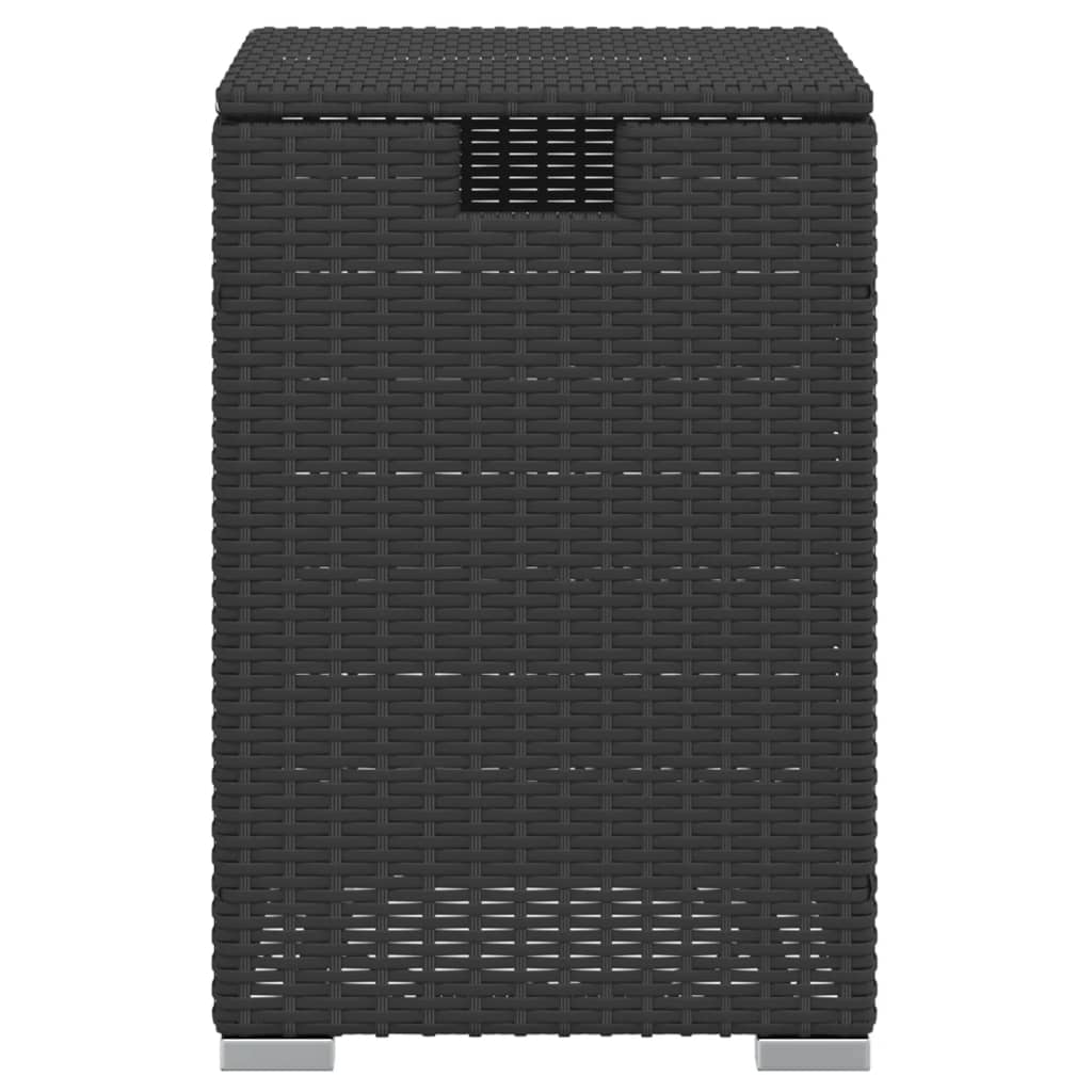 Propane Tank Cover Table  40x40x60 cm Poly Rattan