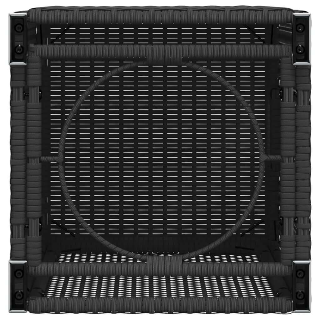 Propane Tank Cover Table  40x40x60 cm Poly Rattan