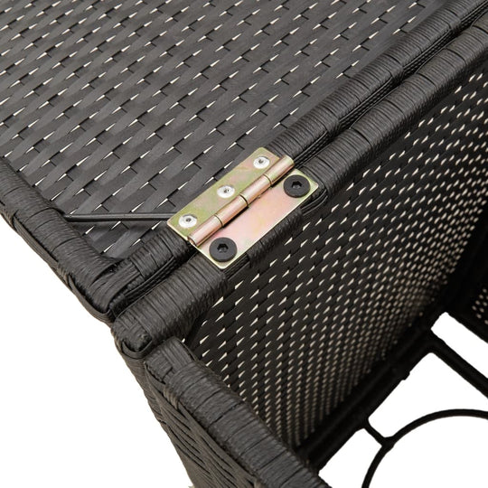 Propane Tank Cover Table  40x40x60 cm Poly Rattan