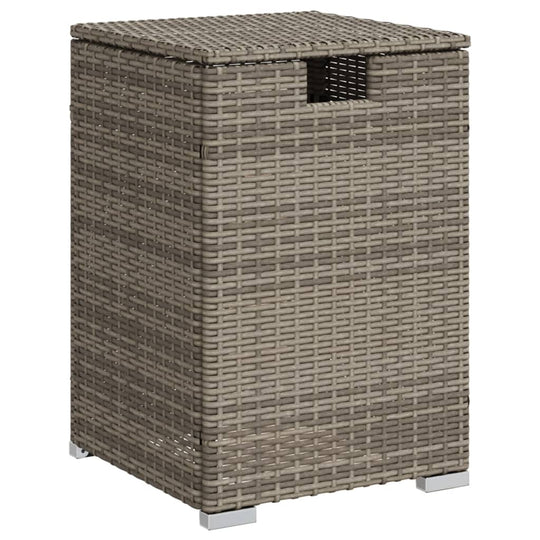 Propane Tank Cover Table  40x40x60 cm Poly Rattan