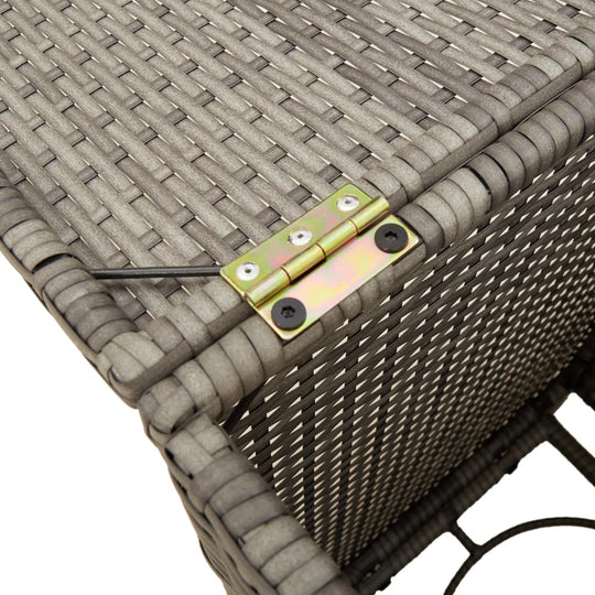 Propane Tank Cover Table  40x40x60 cm Poly Rattan