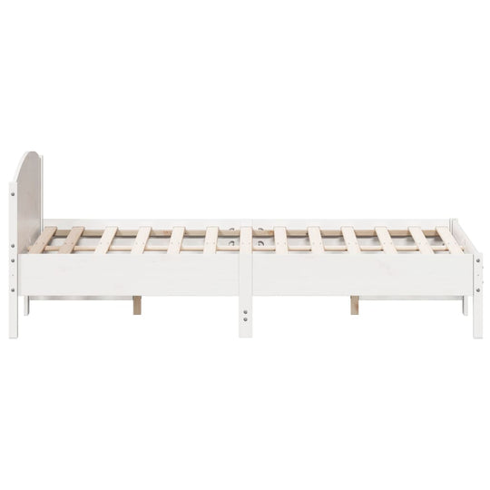 Bed Frame without Mattress  160x200 cm Solid Wood Pine