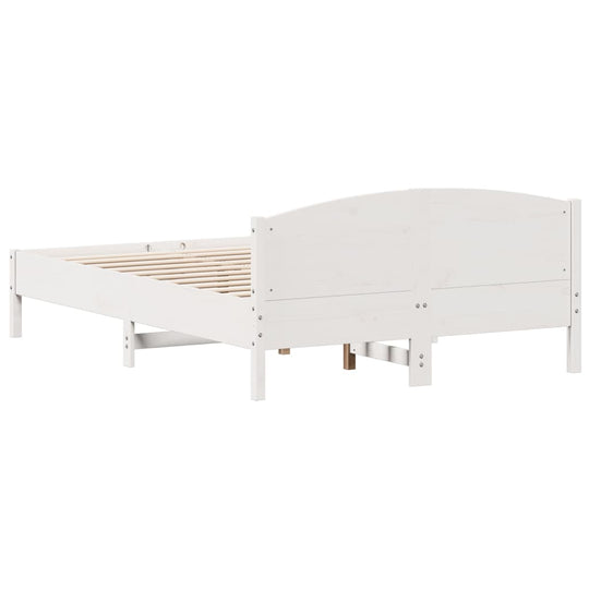 Bed Frame without Mattress  160x200 cm Solid Wood Pine