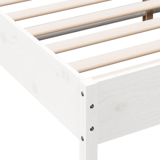 Bed Frame without Mattress  180x200 cm Super King Solid Wood Pine
