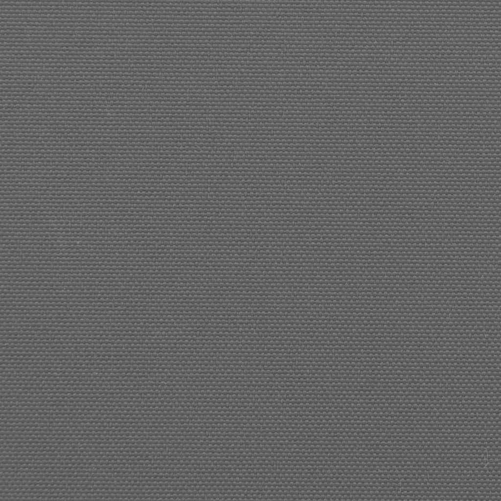 Close-up of gray fabric texture for Retractable Side Awning 180x600 cm, showing water and UV resistant polyester material.