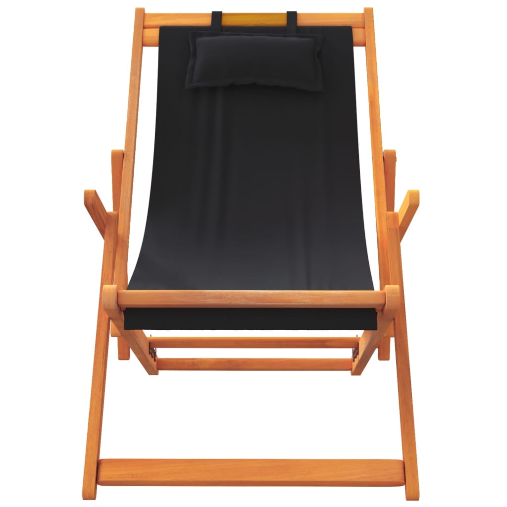 Folding Beach Chairs 2 pcs Fabric , beach chairs , Chairs -,Durable,eligant,Furniture -,Household Supplies -,new-305021,Outdoor Chairs,Outdoor Furniture -,Outdoor Seating -,Outdoor Structures -,Wooden Furniture