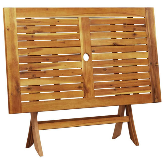 Solid wood decorative folding screen with slatted design, ideal for indoor and outdoor use in gardens or patios.