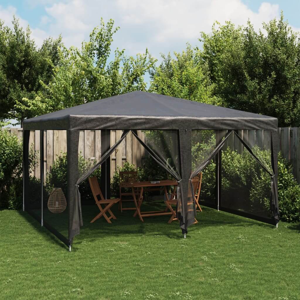 8 Mesh Sidewall Party Tent 4x4m