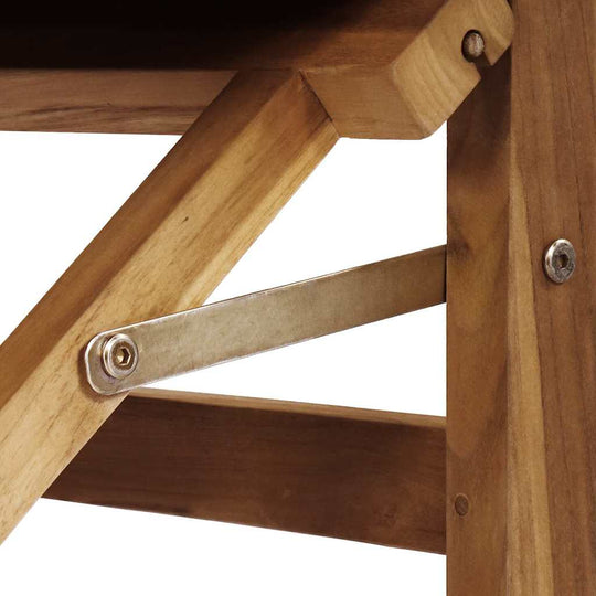Folding Director's Chair   Solid Teak Wood