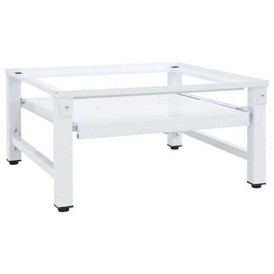 Washing Machine Pedestal with Pull-out Shelf