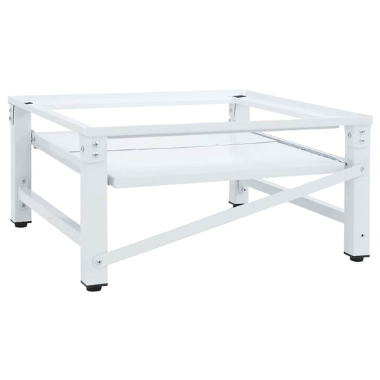 Washing Machine Pedestal with Pull-out Shelf