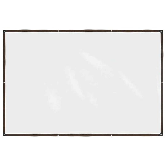 Clear Tarpaulin with Eyelets 2x3 m Polyethylene