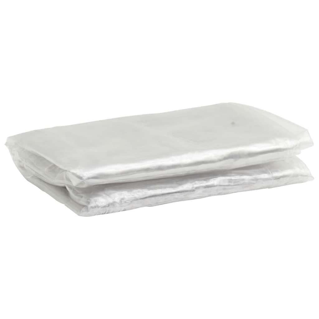 Clear Tarpaulin with Eyelets 2x2 m PVC