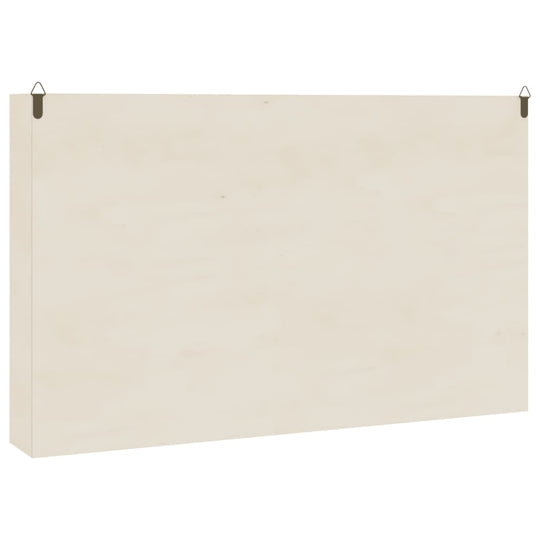 Wooden Collector's Display Case with Doors 60x8.5x37cm