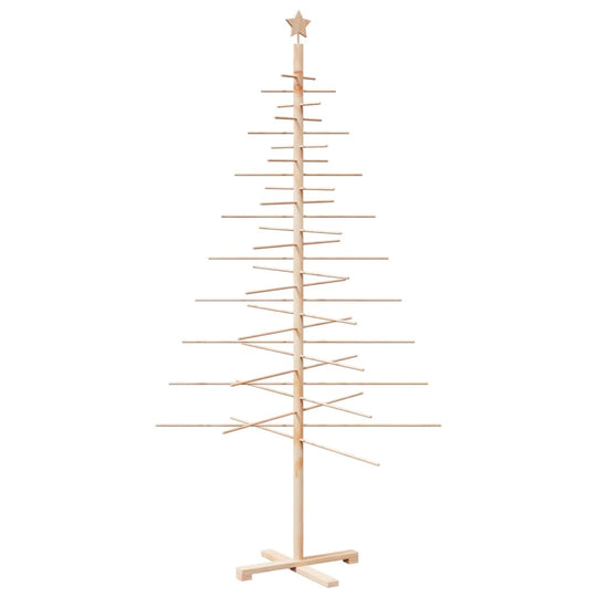 Wooden Christmas Tree for Decoration  Solid Wood Pine