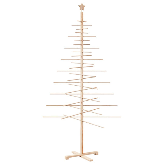 Wooden Christmas Tree for Decoration  Solid Wood Pine