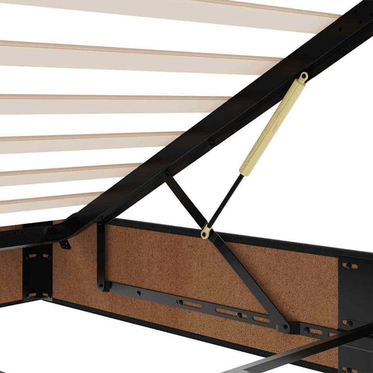 Ottoman Bed Frame No Mattress  90x200 cm Velvet