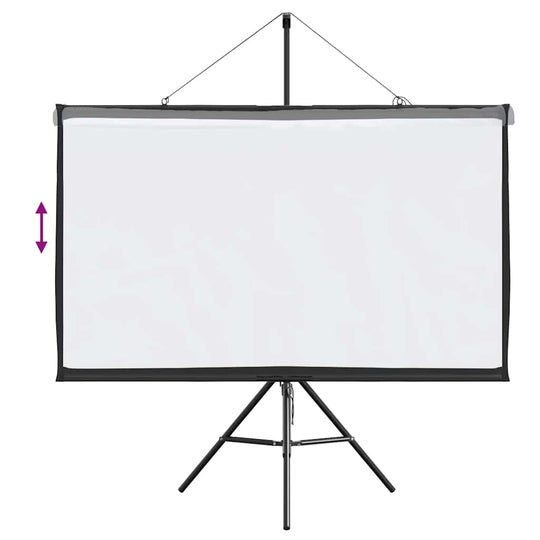 Projection Screen with Tripod 72 Inch 16:9