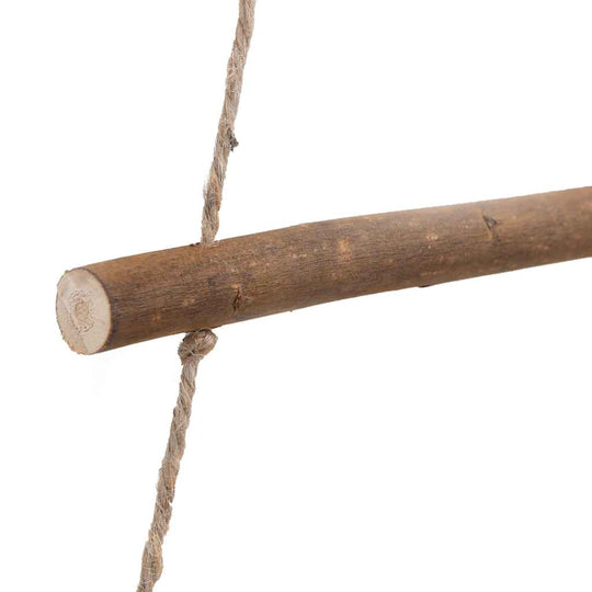  Hanging Christmas Tree with Top Star 86x180 cm Natural Branch