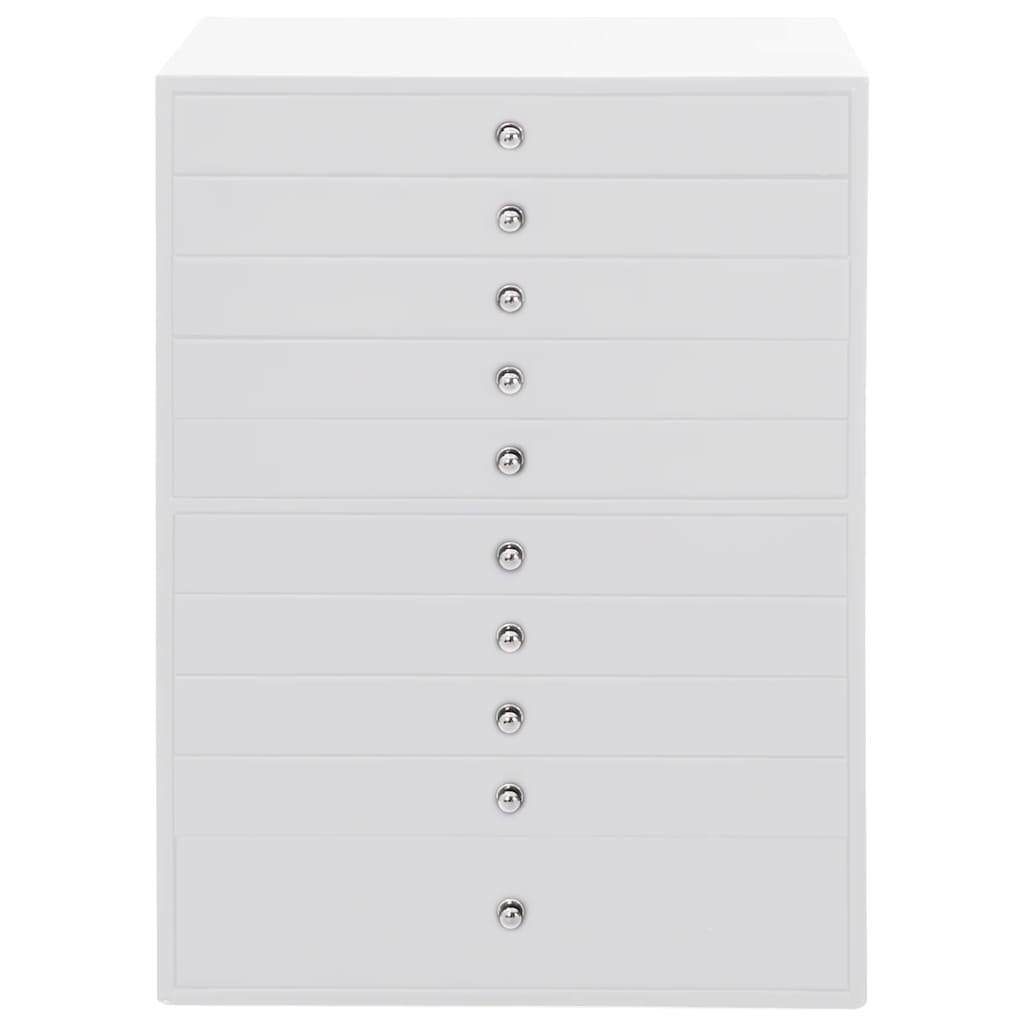 Jewellery Box 10-Layer with Watch Holders  29x20.5x40.5 cm