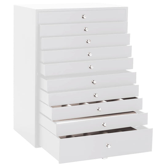 Jewellery Box 10-Layer with Watch Holders  29x20.5x40.5 cm