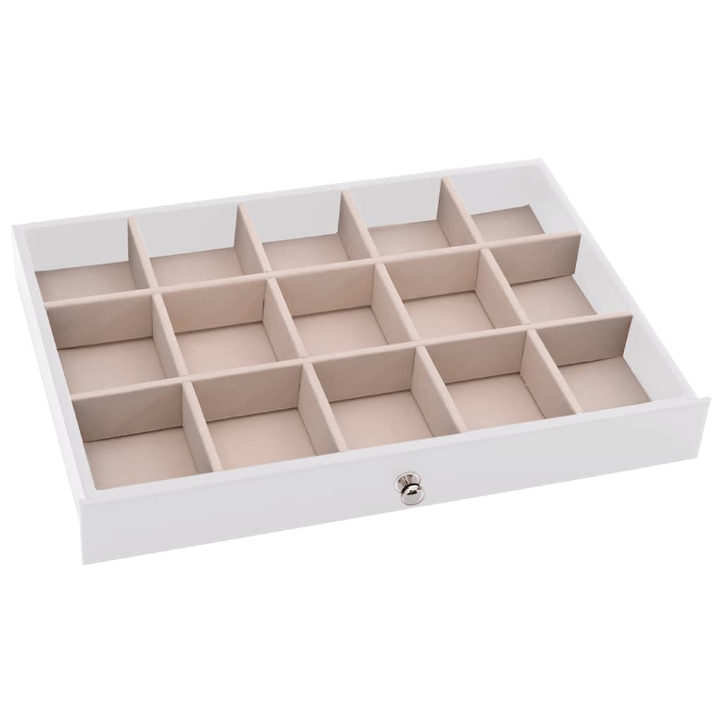 Jewellery Box 10-Layer with Watch Holders  29x20.5x40.5 cm