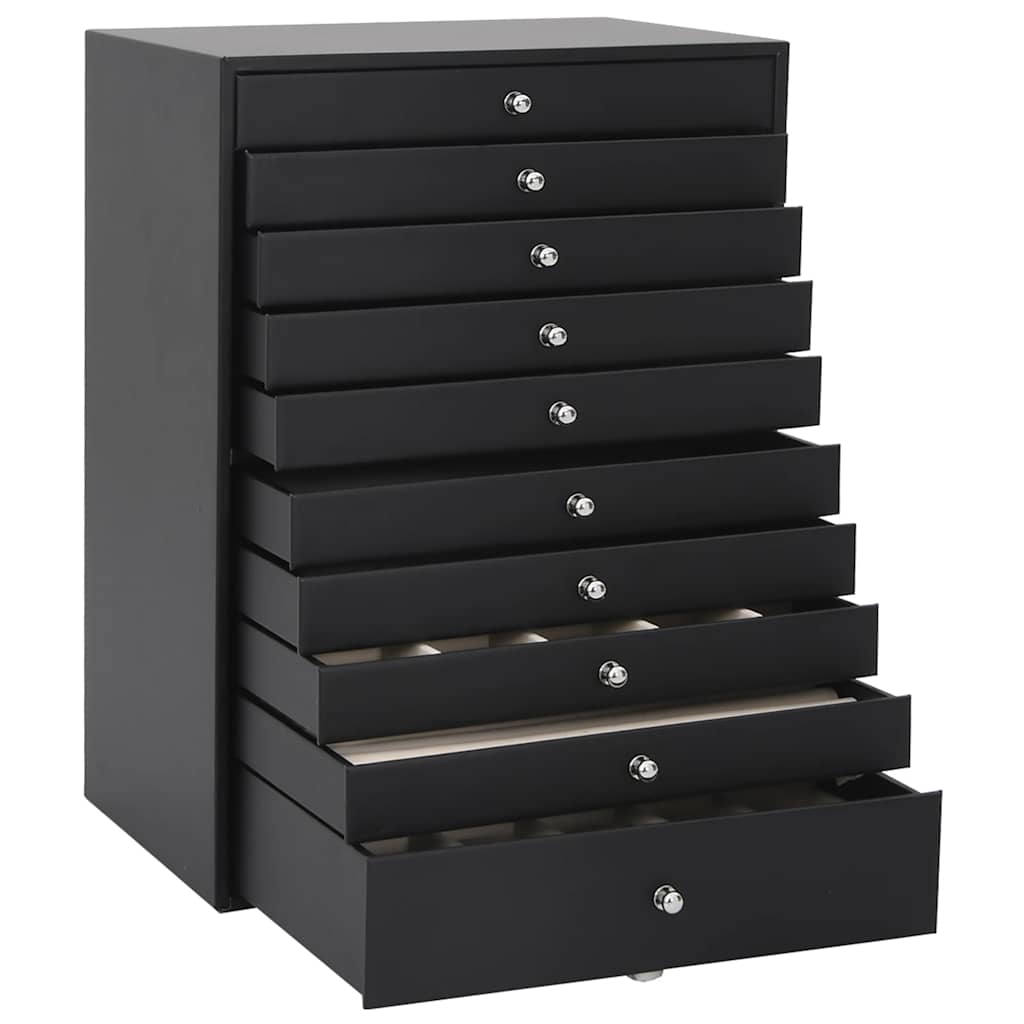 Jewellery Box 10-Layer with Watch Holders  29x20.5x40.5 cm