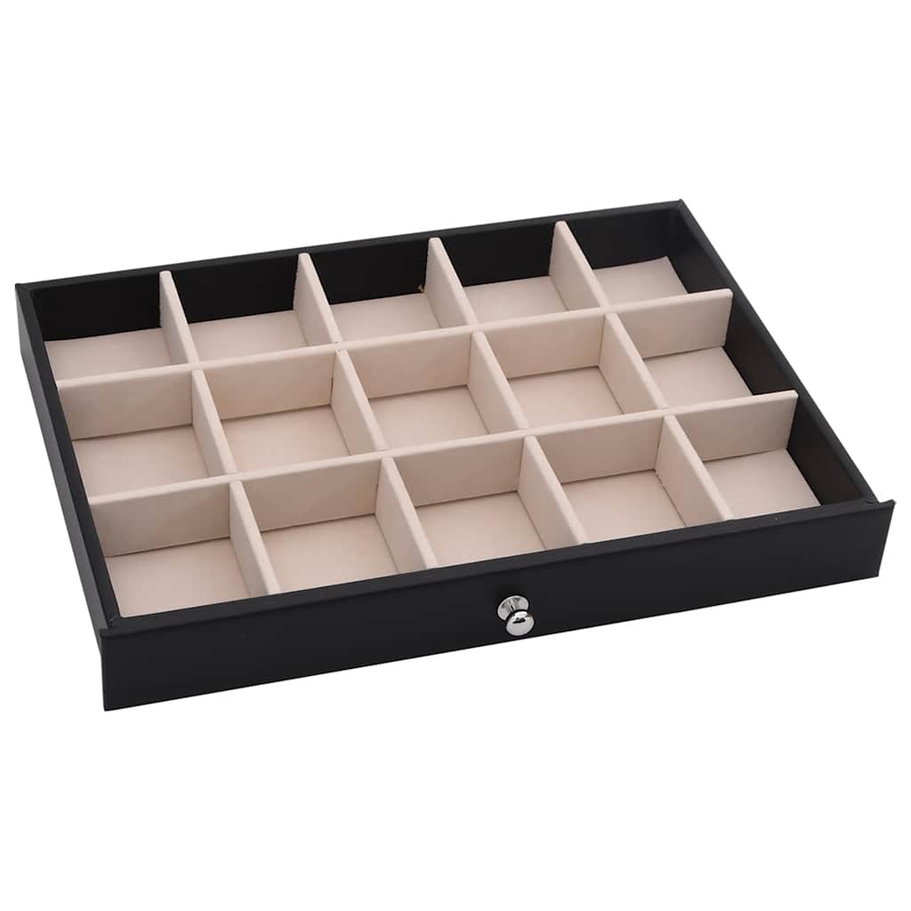 Jewellery Box 10-Layer with Watch Holders  29x20.5x40.5 cm