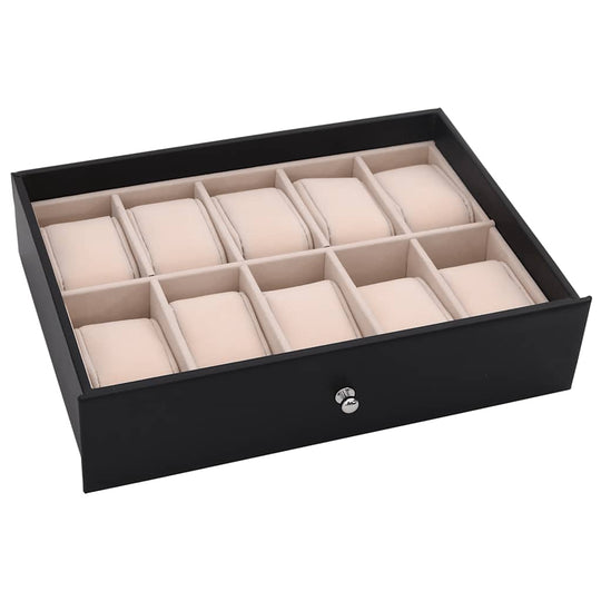 Jewellery Box 10-Layer with Watch Holders  29x20.5x40.5 cm