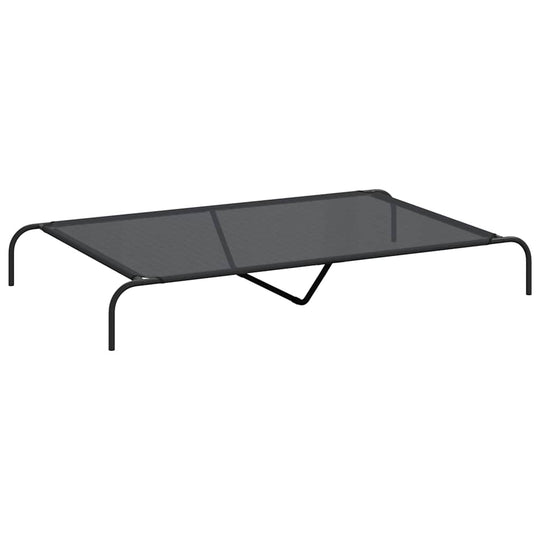 Elevated Dog Bed  150x90x20 cm Textilene and Steel