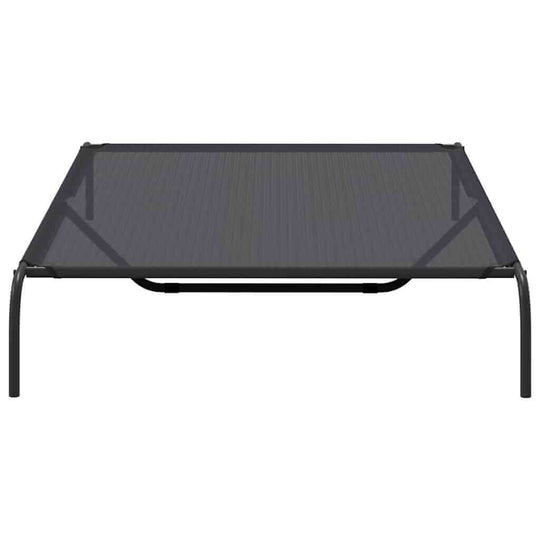 Elevated Dog Bed  150x90x20 cm Textilene and Steel