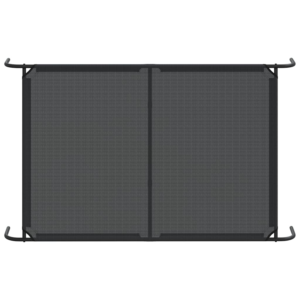 Elevated Dog Bed  150x90x20 cm Textilene and Steel