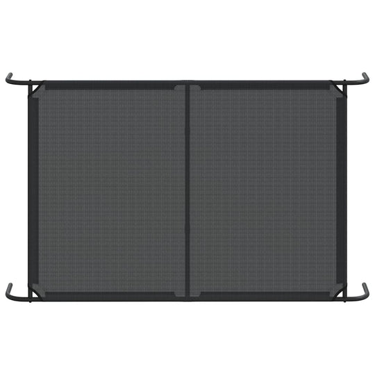 Elevated Dog Bed  150x90x20 cm Textilene and Steel
