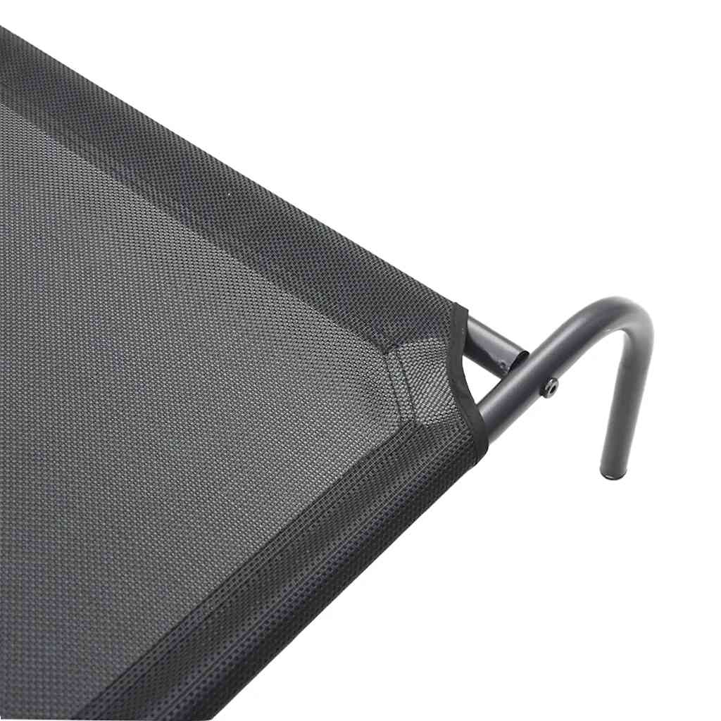 Elevated Dog Bed  150x90x20 cm Textilene and Steel