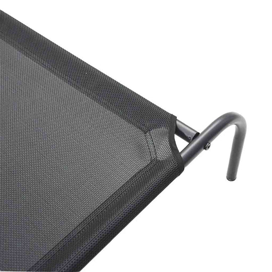 Elevated Dog Bed  150x90x20 cm Textilene and Steel