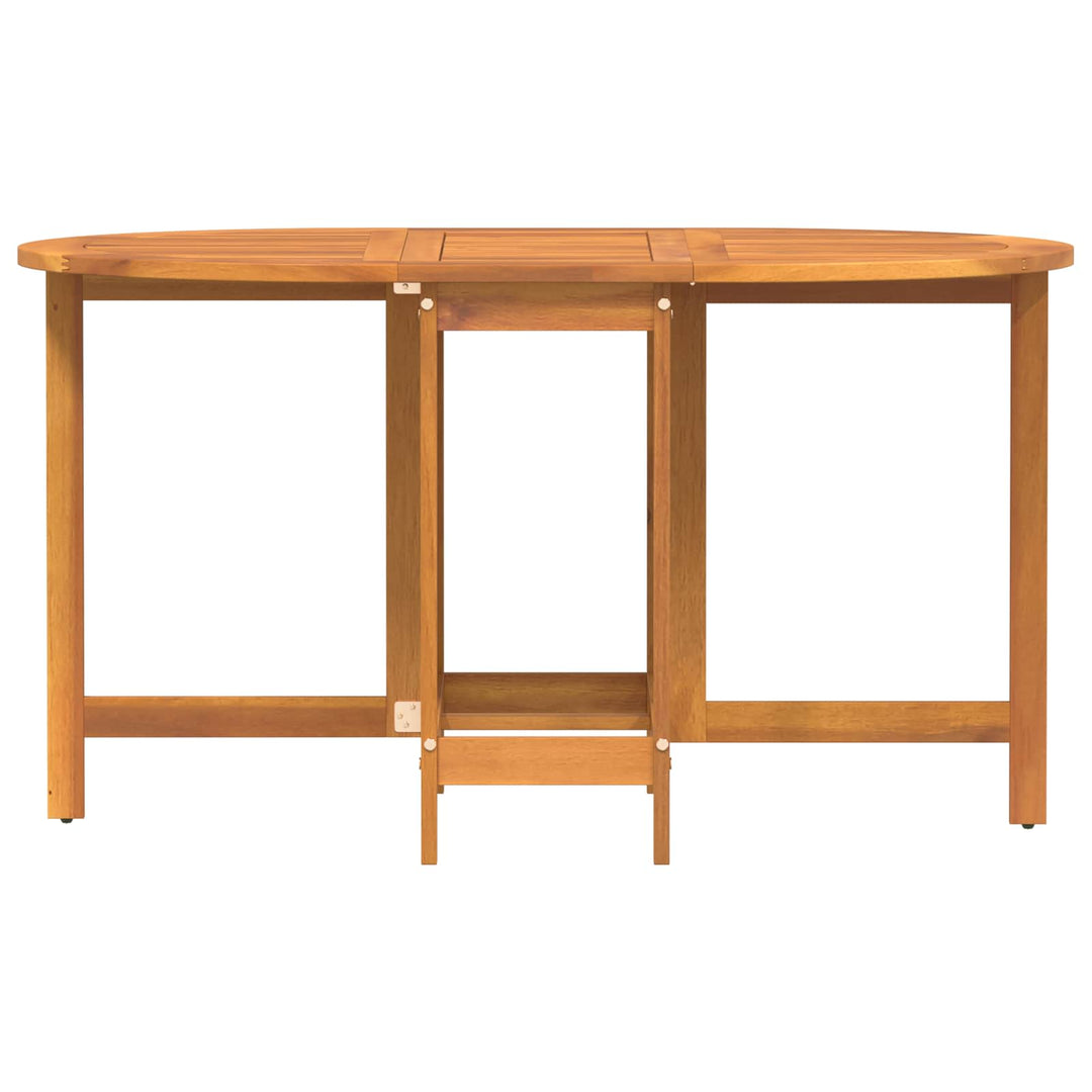 Garden Table Folding   Solid Acacia Wood