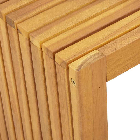 Side Table   Solid Acacia Wood