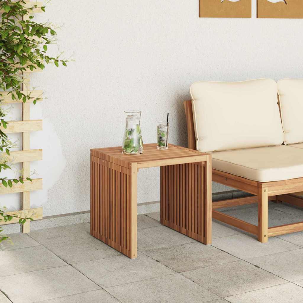 Garden Side Table   Solid Teak Wood