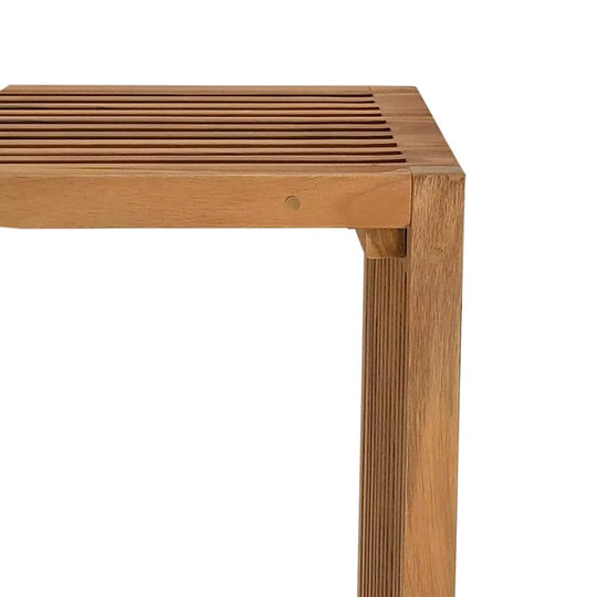 Garden Side Table   Solid Teak Wood