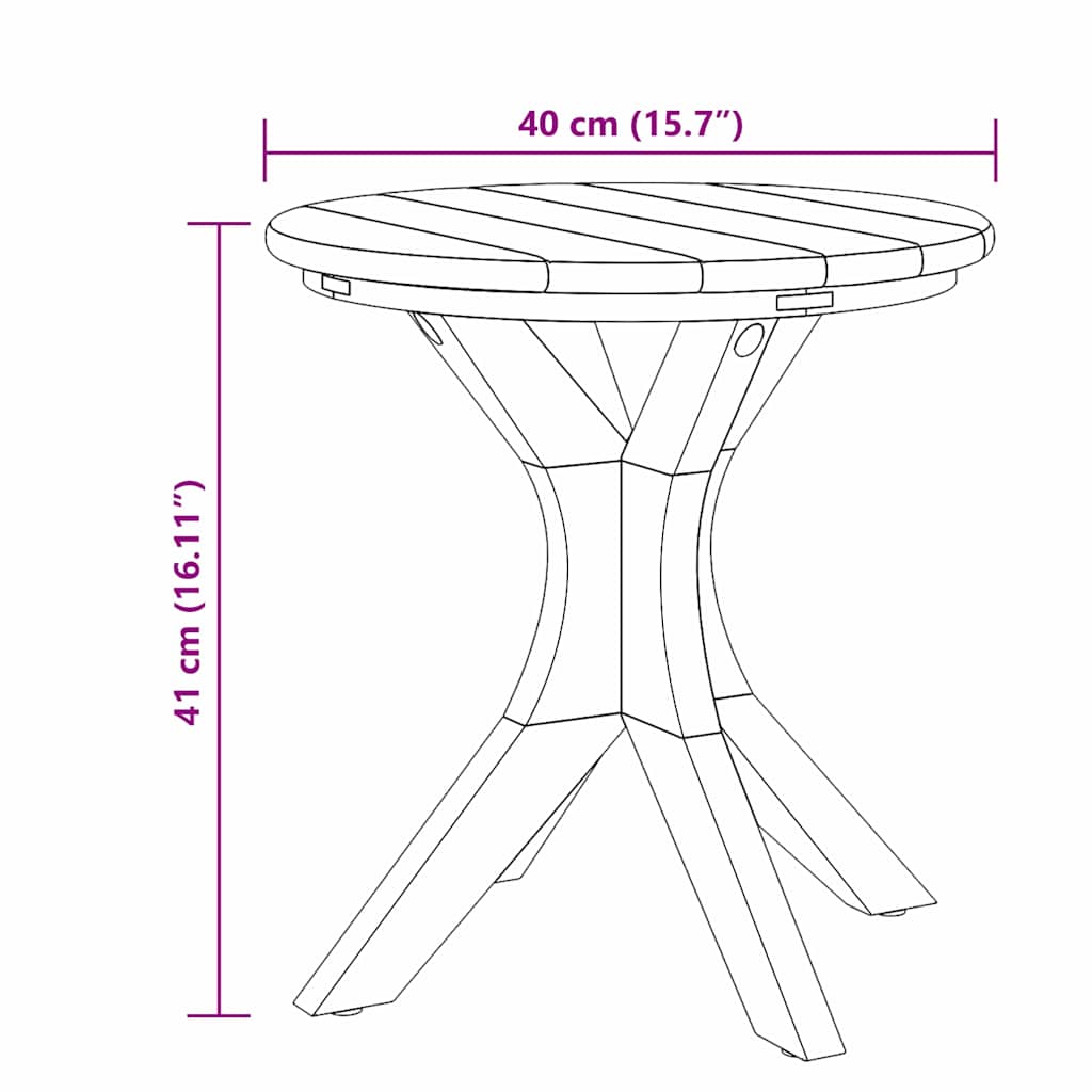 Side Table   Solid Teak Wood