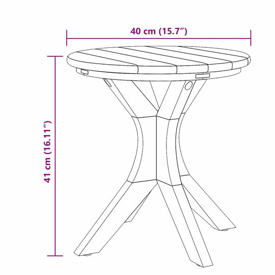 Side Table   Solid Teak Wood