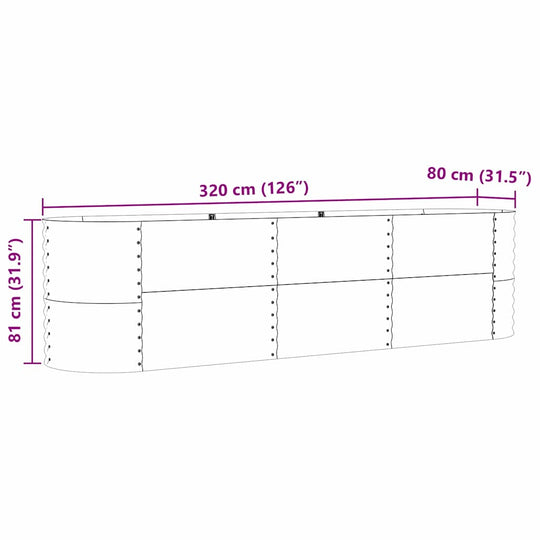 Garden Raised Bed   Steel