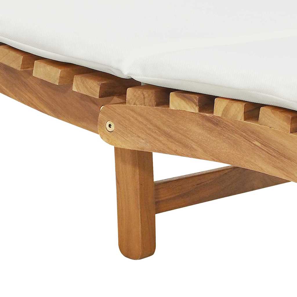 كرسي استرخاء للحديقة من خشب الساج الصلب