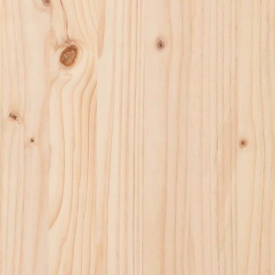 Close-up view of Solid Pine Wood surface with natural grain patterns and knots, ideal for rustic designs.