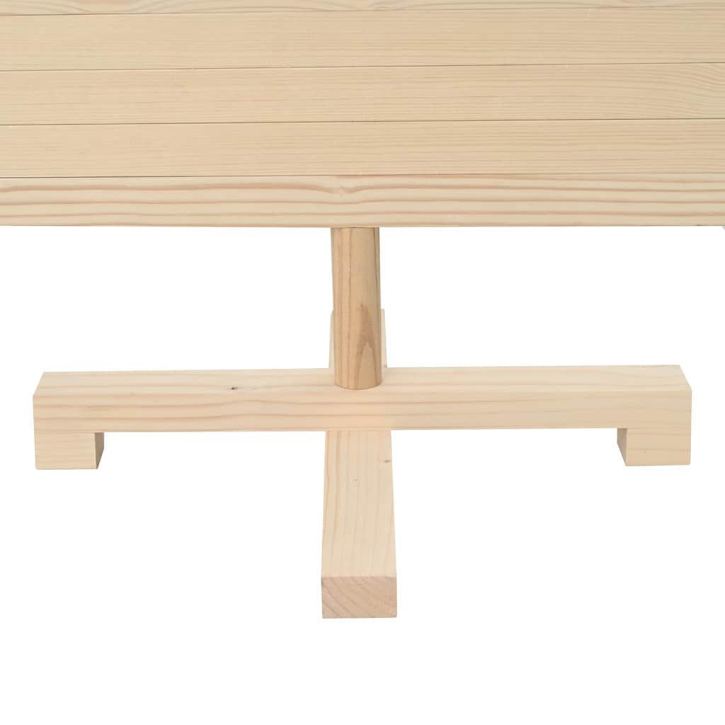 Christmas Trees with Stand Natural  Solid pine wood
