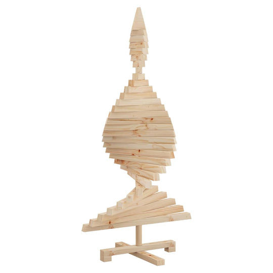 Christmas Trees with Stand Natural  Solid pine wood