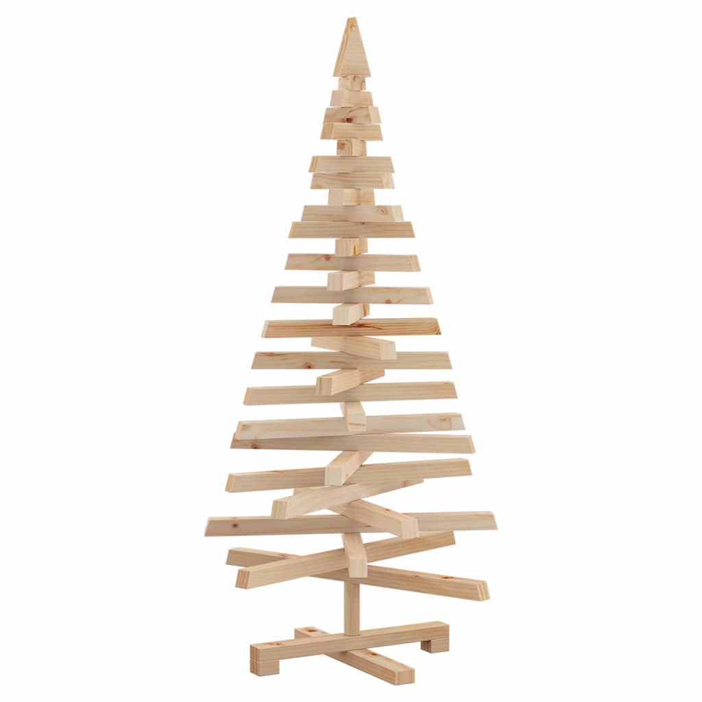 Christmas Trees with Stand Natural  Solid pine wood