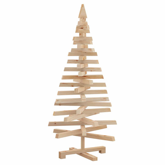 Christmas Trees with Stand Natural  Solid pine wood
